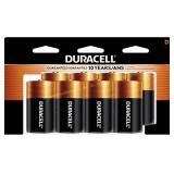 Duracell D Batteries, 8 Count, Long-lasting