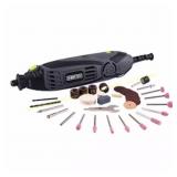 Master 40 Pc Rotary Tool Kit w/ Spindle Lock Desig