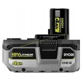 RYOBI ONE+ 18V Lithium-Ion 4.0 Ah Battery