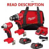 Milwaukee M18 BRUSHLESS 2-Tool KIT No Battery
