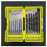 RYOBI 25 PC. BLACK OXIDE HEX SHANK DRILL BITS