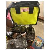 3ct RYOBI Batteries + Charger