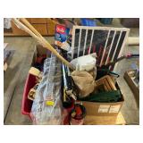 Blinds, mop spin buckets, base balls