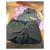 S/M Sleeveless Polos, Size 8 Golf Shorts