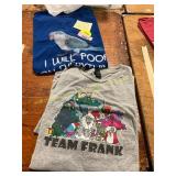 2ct Graphic T s Size 2XL, Team Frank + Bird Poop
