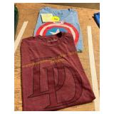 2ct Lg Marvel Graphic T s