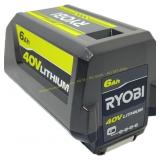 RYOBI 40V Lithium 6.0 Ah Battery Op40602