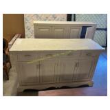 63 in x 82 in 2 pc wooden cabinet