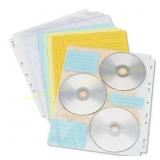 2 Ct. Innovera CD/DVD Pages, Two-Sided, 10/Pack
