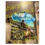 Hawaiian Horse Racing button up - mens Sz.(2XL)