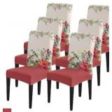 Savannan Christmas Dining Chair Slipcover