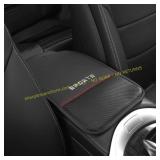 8sanlione Car Center Console Pad, Black