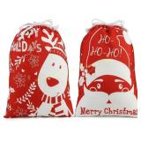 Shindel 2PCS Santa Sack, 20x15.9 inches