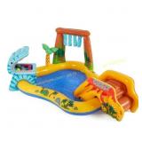 Intex 95x75in Rectangular Dinosaur Water Park