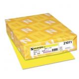 500-Pk. Astrobrights 8.5x11in Color Paper, Yellow