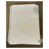 50-Pk. Unbranded 17 3/16x11in Paper, White