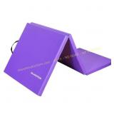 Balancefrom Tri-Fold Exercise Mat, 24x72x2 in.