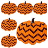 Sliner Pumpkin Placemats Set of 6 Thanksgiving