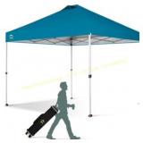 Crown Shades 10x10 Rec Centerlok Canopy - cyan blu