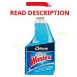 2 Ct. WINDEX 32oz Refill Bottles (No Sprayers)