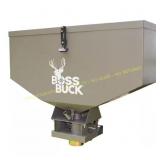 Boss Buck 80 lbs. ATV Feed Spreader & Seeder, Grey