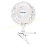 Classic 6 in. Clip Fan, 2 Speed, White