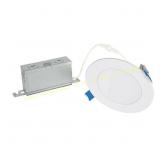 Halo 4 in. Matte White LED Canless Downlight