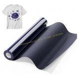 Hisiu Navy Blue HTV Vinyl, 12"x20ft Roll