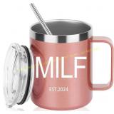 Aletege MILF Est 2024 Insulated Mug 12OZ