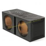 Qpower QBOMB15V Dual 15" Vented Sub Box