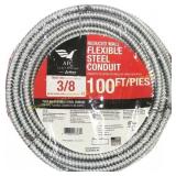 3/8 x 100 ft. Flexible Steel Conduit