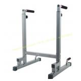 BalanceFrom Home Gym Dip Stand, 500 lb, Gray