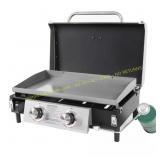 Razor 2-Burner Portable LP Gas Griddle, Black