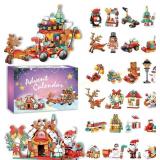 Lihome Advent Calendar 2024 Building Blocks 864pcs
