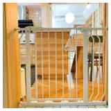 BalanceFrom Baby Safety Gate w/ Auto-Close, White