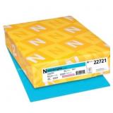 Astrobrights Card Stock, 8-1/2 x 11in., Blue