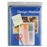 50-Pk. C-Line Poly Zip Bags, 8.5x11in.