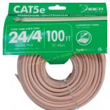 4ct Southwire 100 ft. 24/4 Solid Audio 5e Wire