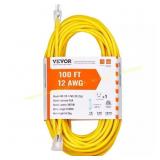 HDX 100 ft Heavy Duty Extension Cord 12/3 15A 125V