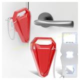 2Ct Portable Door Lock, Security for Home/Hotel