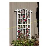 75" Melrose Vinyl Trellis - White - Dura-Trel