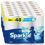 Sparkle Pick-A-Size Paper Towels, 24 Double rolls