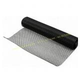 San Jamar Shelf Poly-Liner, 2x10 ft, Black