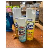 2ct Lysol Prob& Lysol Crisp Linen Scent