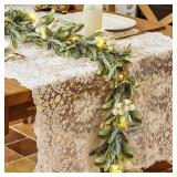 6 FT Unbranded Lighted Pre-lit Garland w/ 20 LEDs
