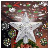 Winpull Christmas Star Tree Topper LED Lights