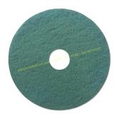 2 ct Boardwalk 20" Nylon/Polyester Floor Pad Green