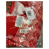 Disney Stitch Mele Kalikimaka Sweatshirt, red, 2 X