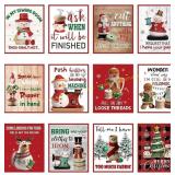 12pk. Capoda 11x14in. Christmas Sewing Posters