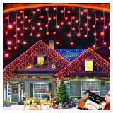 XURISEN 132ft Christmas Lights Decorations